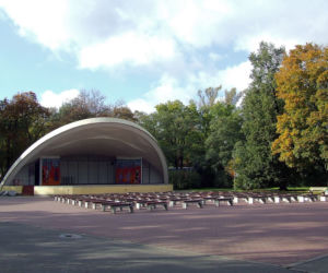 Muszla koncertowa przed modernizacją