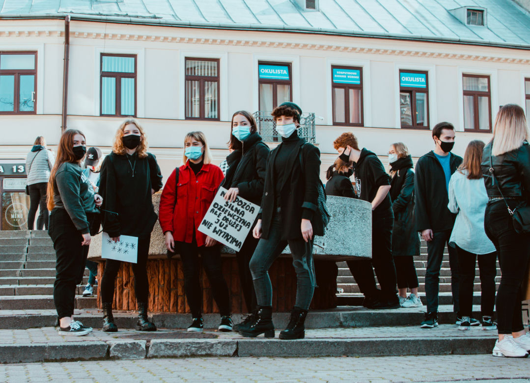 Młodzież z Tarnowa wyszła na ulice