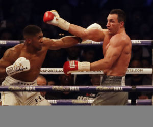 Anthony Joshua, Władimir Klitscho, Kliczko