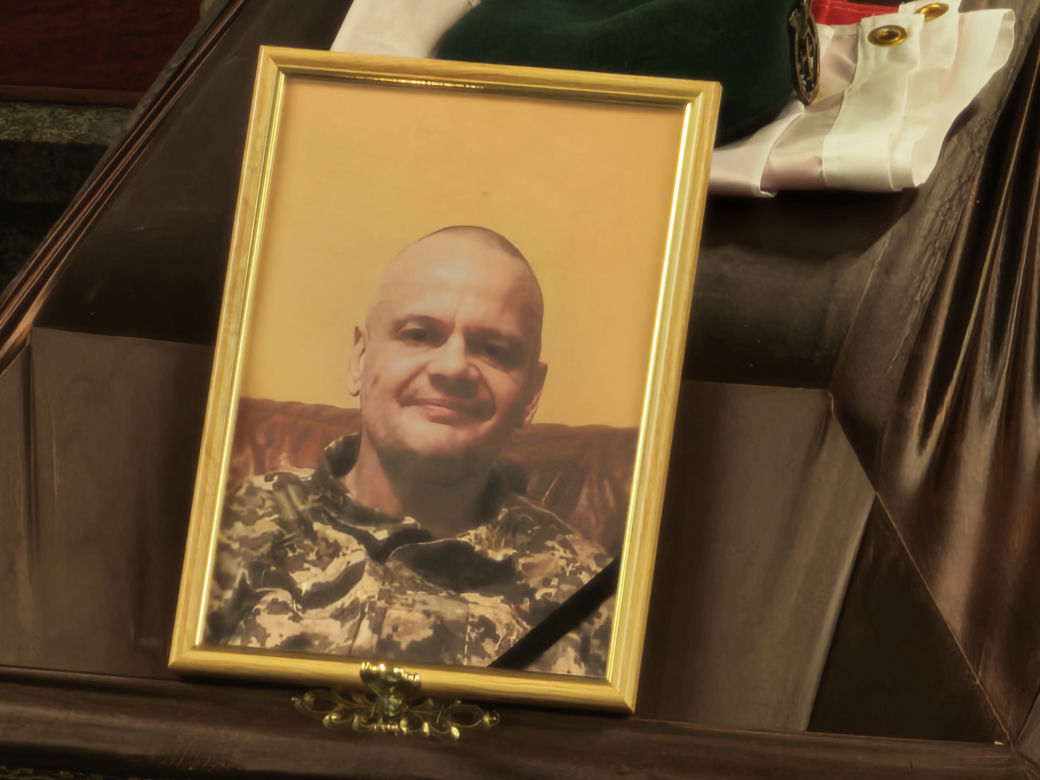 pogrzeb żołnierza, który zginął w Ukrainie