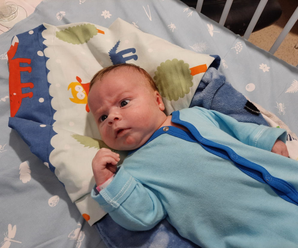 Mały Marcel miał GUZ WIELKOŚCI SERCA. Usunięto go w Centrum Zdrowia Matki Polki w Łodzi!