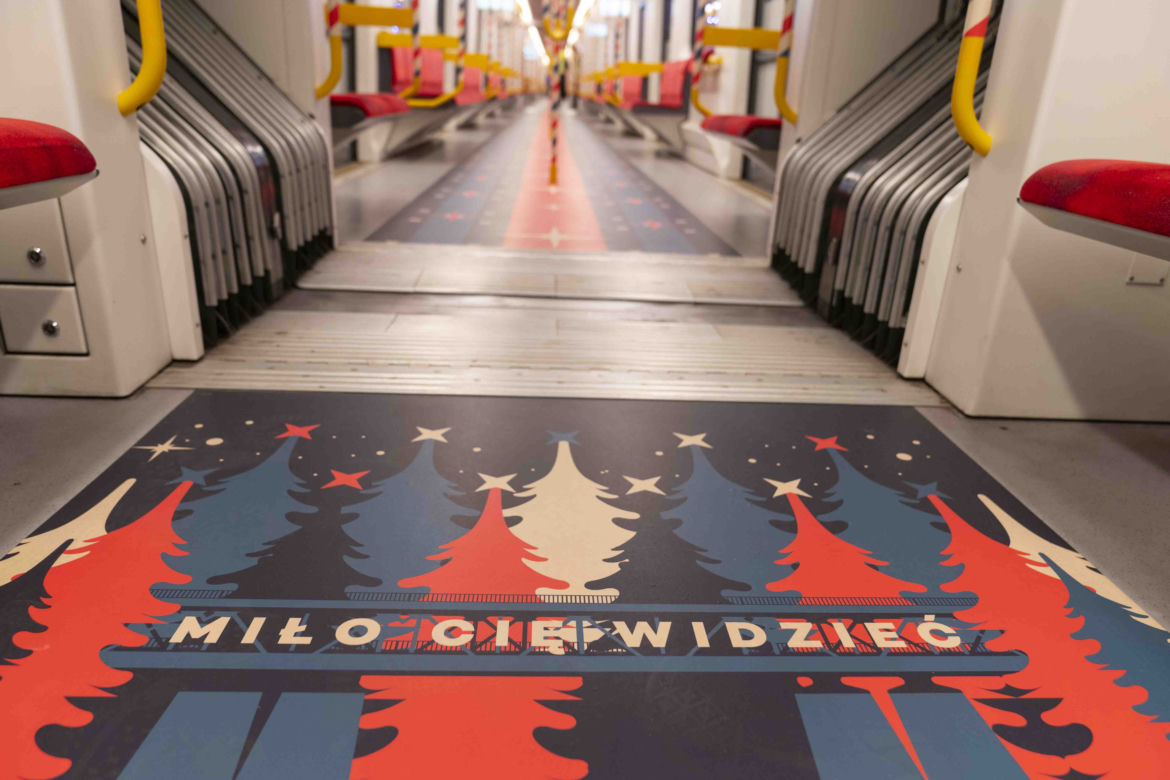 Świąteczne metro ruszyło na trasę!