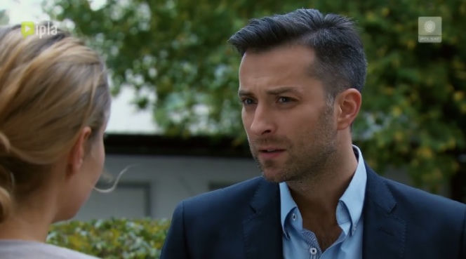 Przyjaciółki 4 odcinek 49 Inga (Małgorzata Socha), Szymon (Filip Bobek)