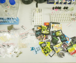 Laboratorium, w którym bada się narkotyki
