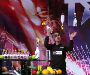 Krzysztof Drabik, barman