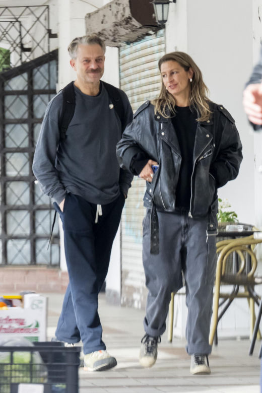 Grzegorz Damięcki i Magdalena Schejbal na spacerze