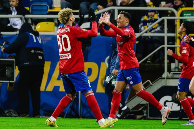 Arka Gdynia - Raków Częstochowa, zdjęcia kibiców i piłkarzy z meczu 17. kolejki PKO BP Ekstraklasy