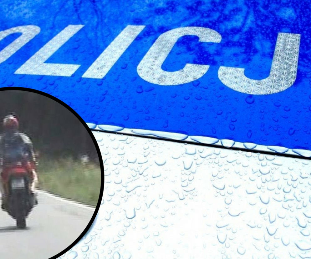 Policyjny pościg, tekturowe tablice rejestracyjne... Zaskakująca sytuacja na drodze!