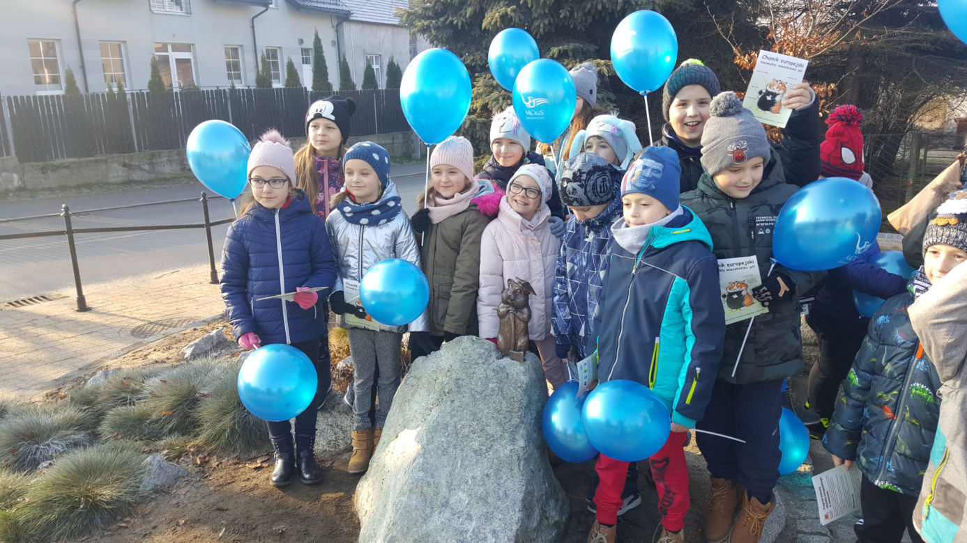 Pomnik chomika europejskiego w Jaworznie 