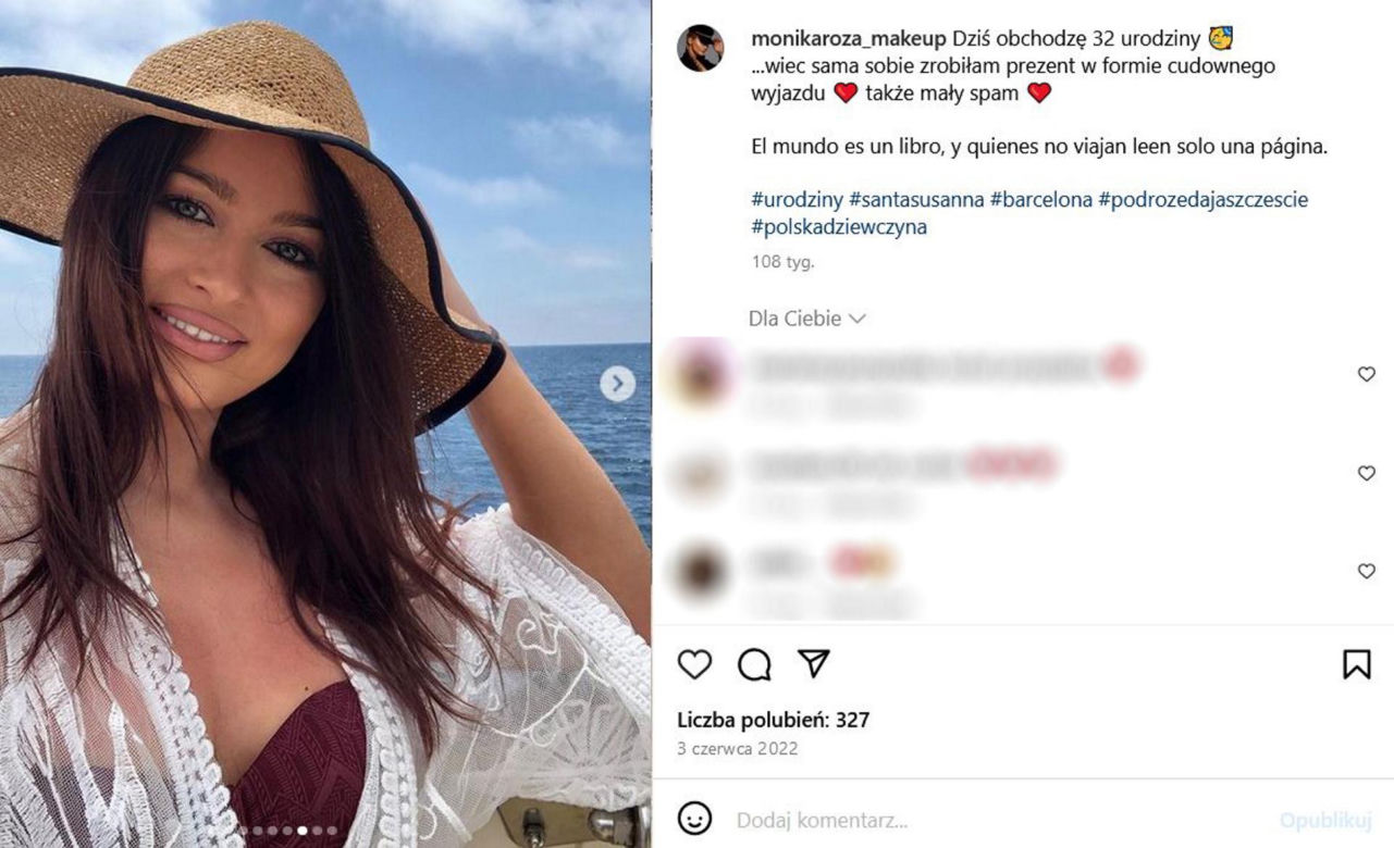 Monika Róża, makijażystka gwiazd, nie żyje