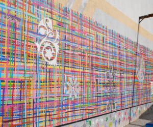 Tak wygląda niezniszczony mural