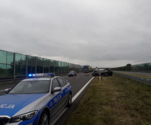 Groźny wypadek na A1! Półroczne dziecko w ciężkim stanie
