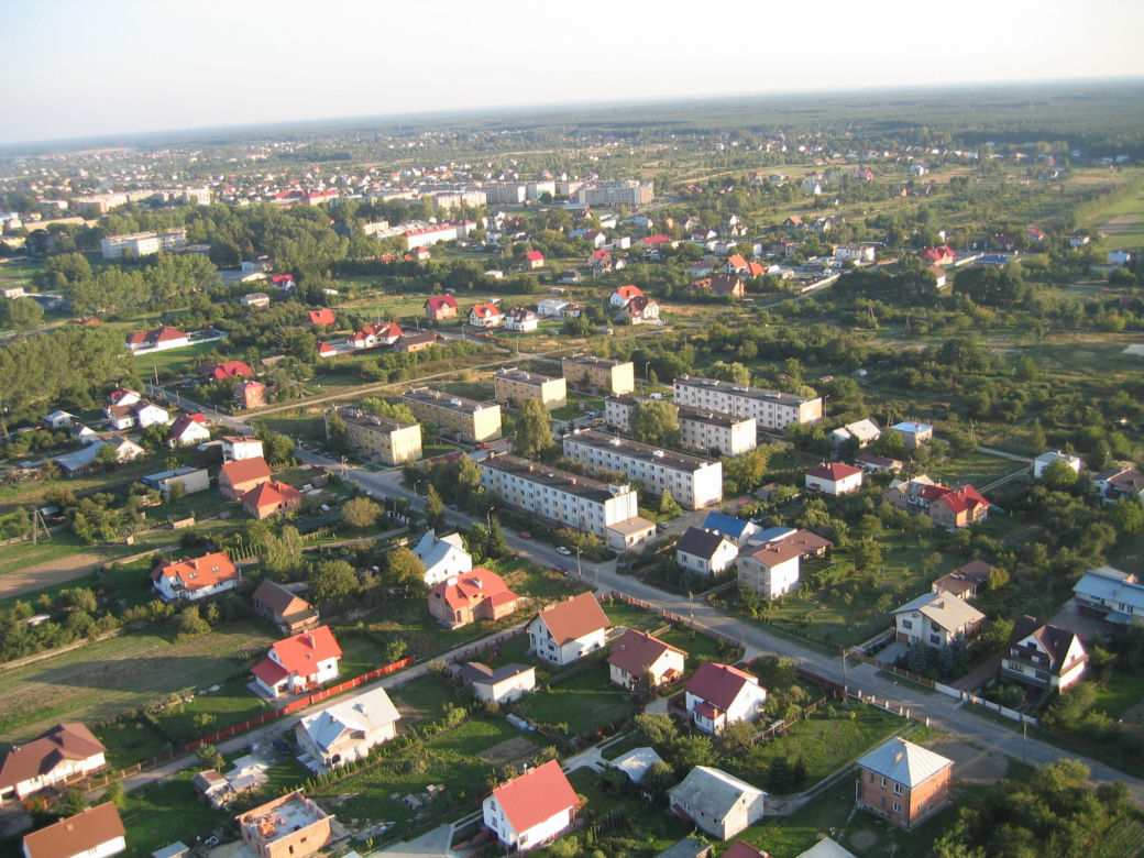 Widok na osiedle Tysiąclecia Nisko