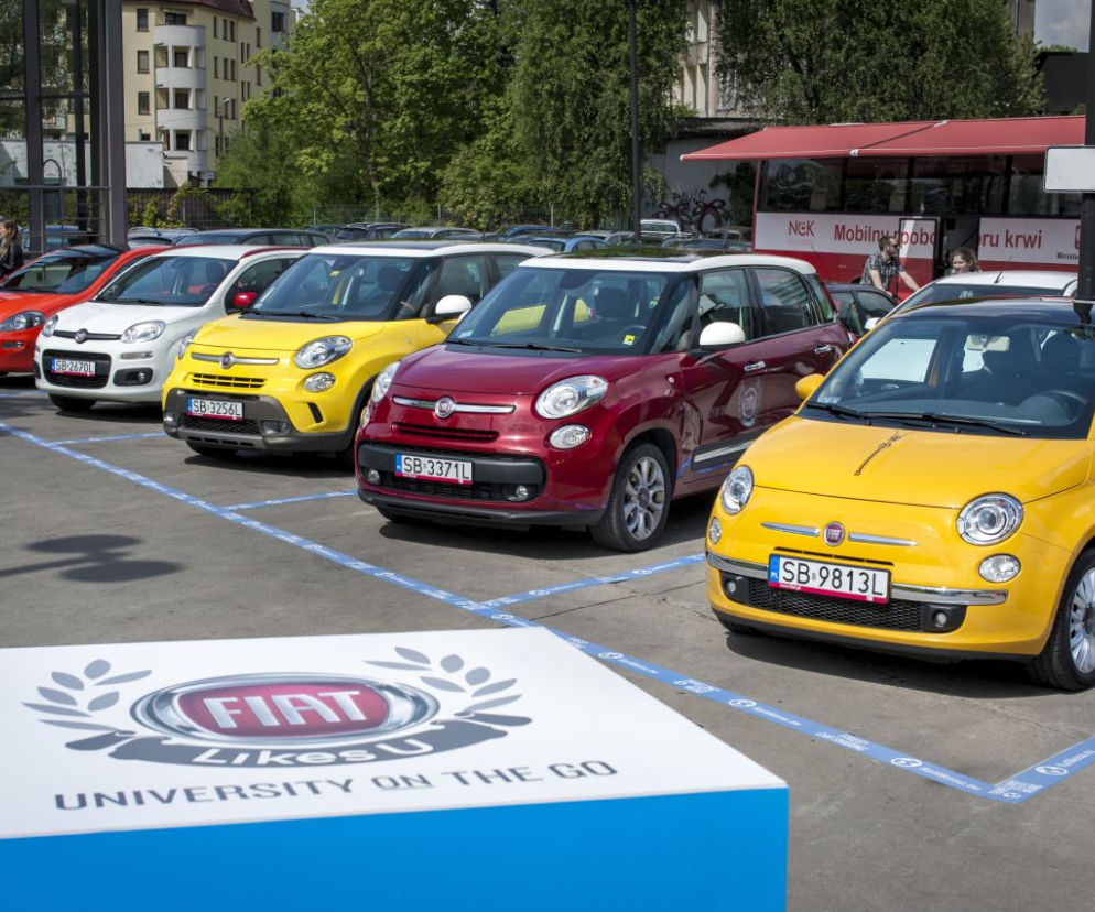 Fiat bezpłatnie wypożycza auta studentom