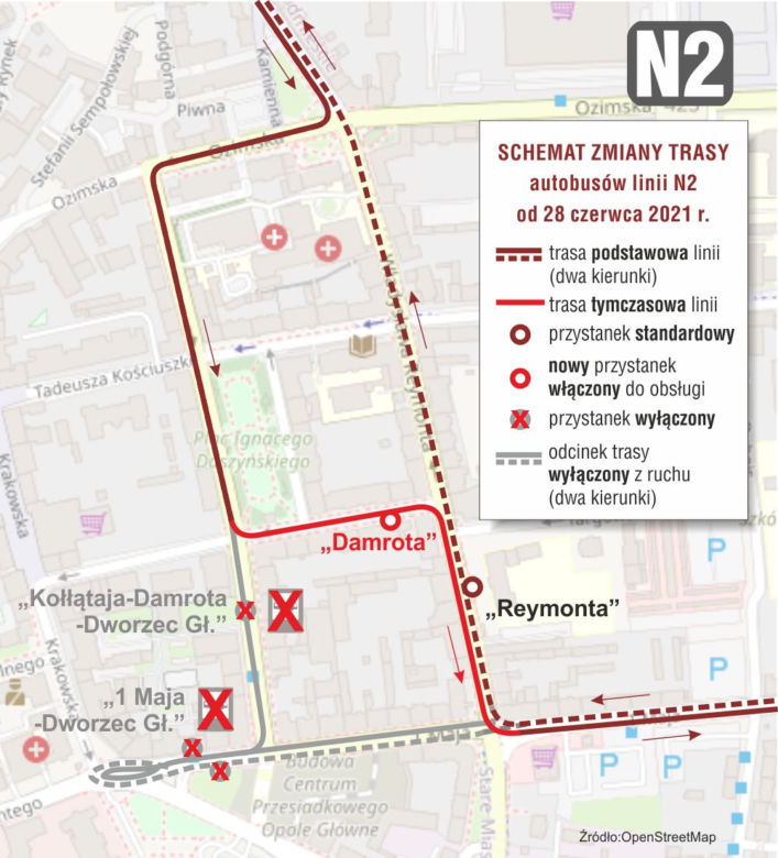 MZK Opole zmienia kursy! Duże utrudnienia od 28 czerwca. Sprawdź, co się zmieni [GALERIA]