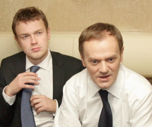 Młody Tusk pogrąży ojca?