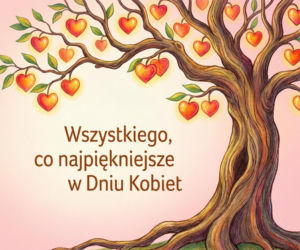 Drzewo serc na Dzień Kobiet