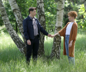 M jak miłość odc. 1386. Ewa (Dominika Kluźniak), Marek (Kacper Kuszewski)