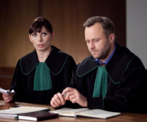 PRAWO AGATY 3 sezon, odc. 2. Agata Przybysz (Agnieszka Dygant), Marek Dębski (Leszek Lichota)