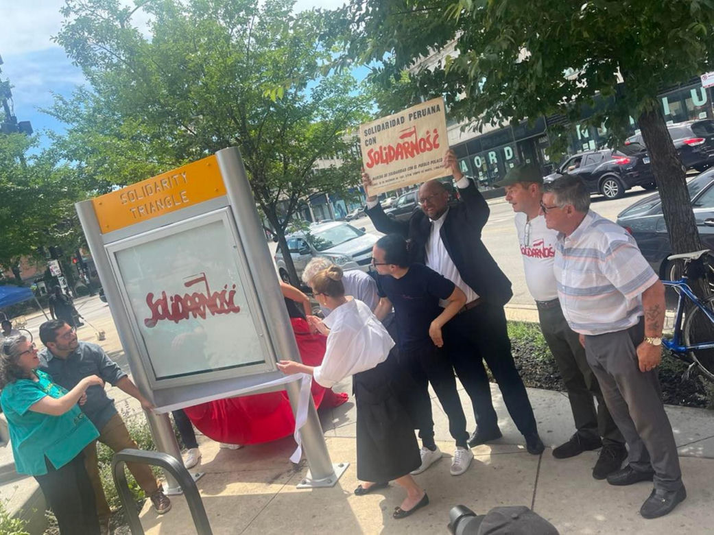 Mamy trójkąt Solidarności w Chicago!