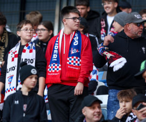 Zdjęcia kibiców i zawodników z derbów Górnego Śląska