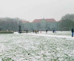 Noworoczny atak zimy w Szczecinie