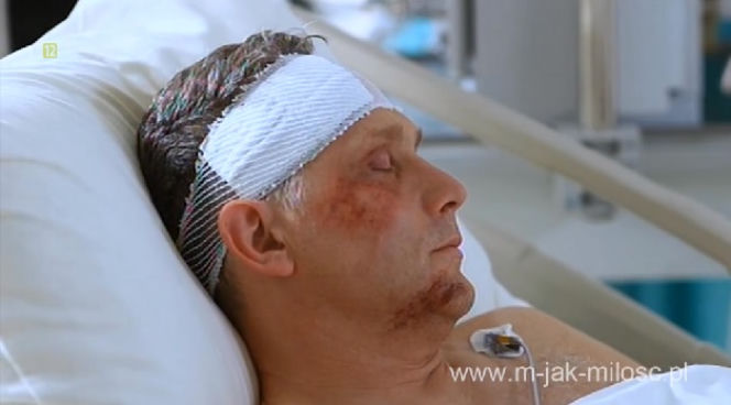 M jak miłość odcinek 1155. Artur Rogowski (Robert Moskwa)