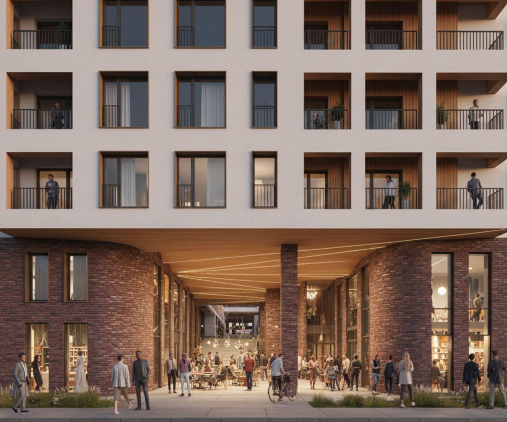 Gdańskie Alfa Centrum w nowej odsłonie – z galerii w nowoczesne osiedle