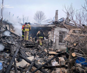 Eksplozja była szalona, wszystko czerwone. Dramatyczna noc na Ukrainie 