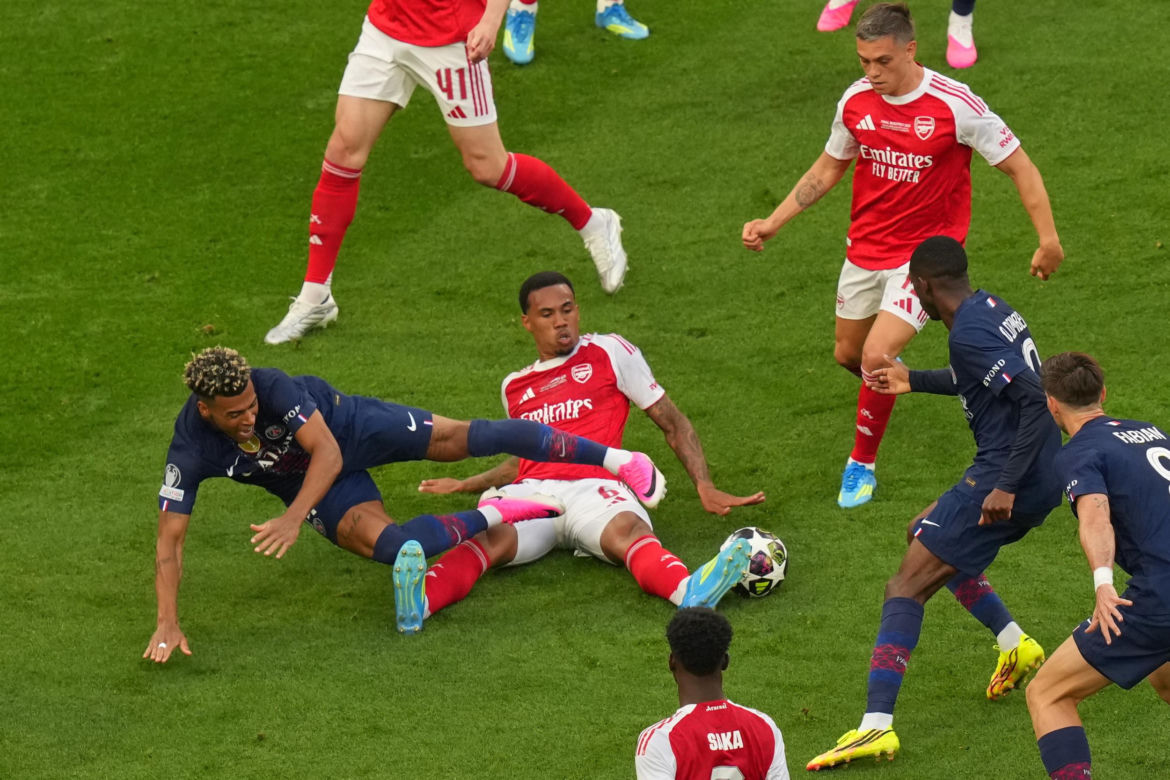 Liga mistrzów. Mecz PSG - Arsenal