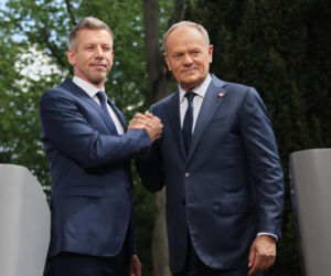 Spotkanie Donalda Tuska i Petera Magyara