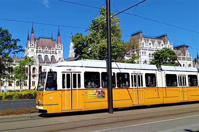 Budapeszt z okien tramwaju