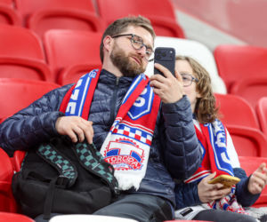 Górnik Zabrze - Legia Warszawa: Zdjęcia kibiców i zawodników z hitu 13. kolejki PKO BP Ekstraklasy