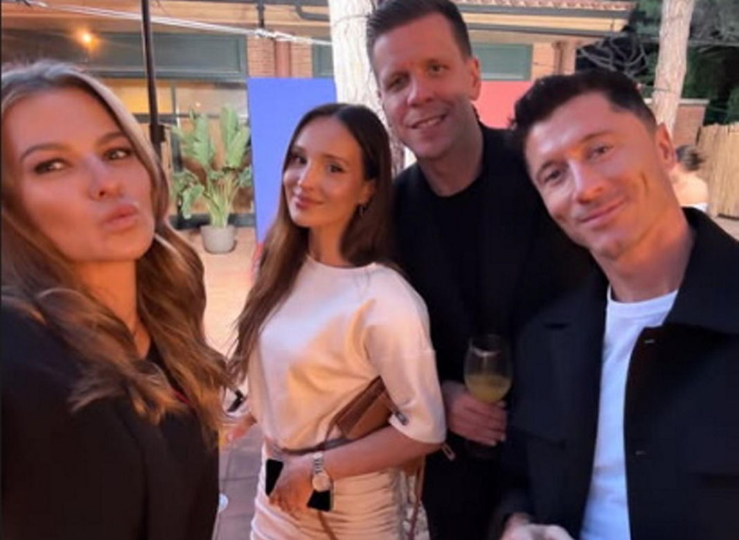 Anna Lewandowska i Marina błysnęły na imprezie Barcelony