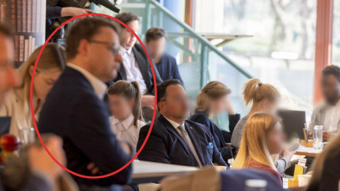 Marcin Romanowski na panelu dyskusyjnym w Centrum Studiów Europejskich Mathiasa Corvinusa Collegium