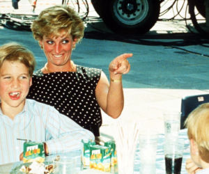 Diana i mały William
