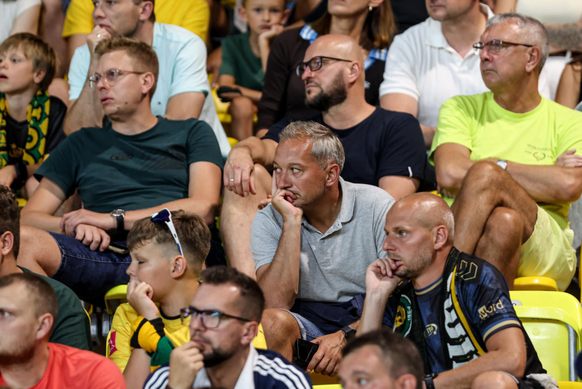 Zdjęcia kibiców z meczu GKS Katowice - MSK Żilina