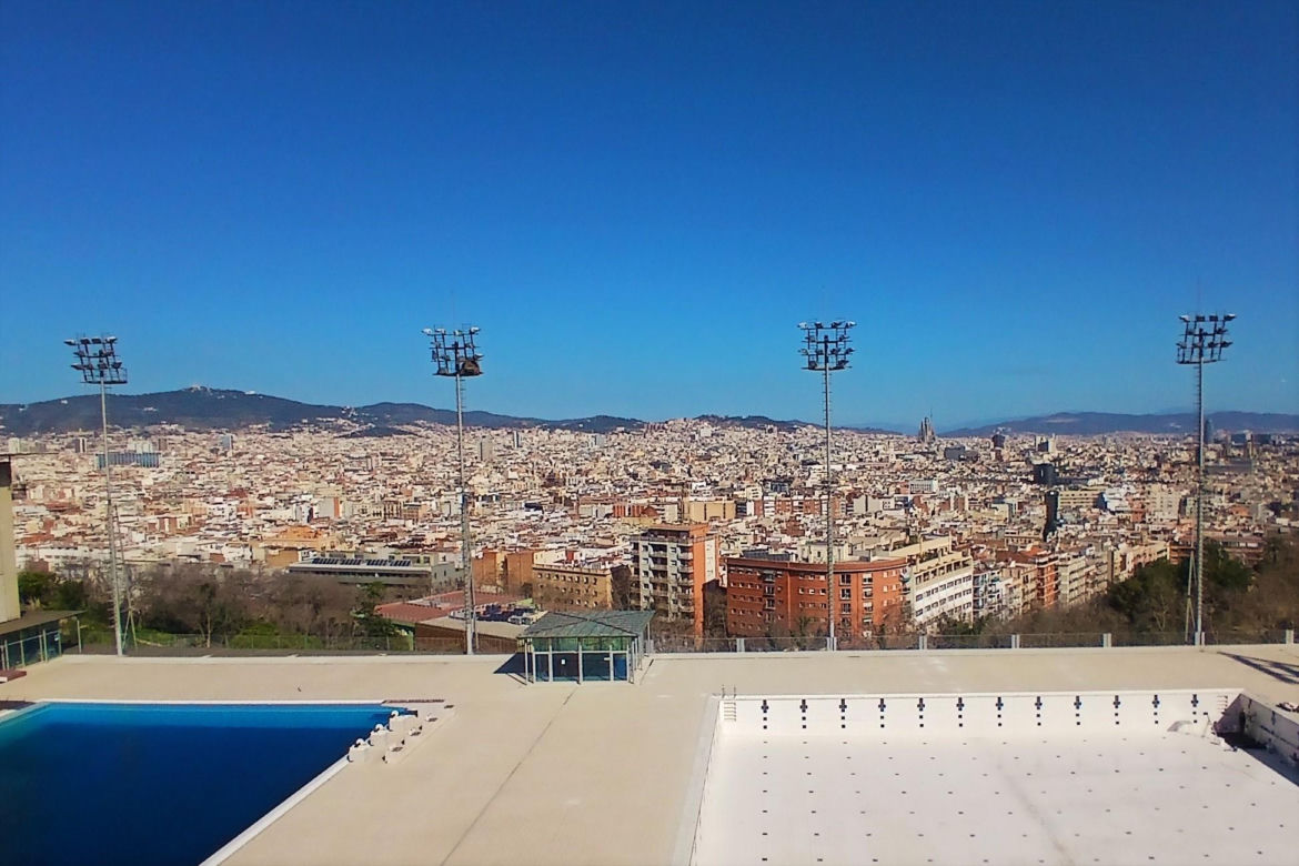 Piscina Municipal de Montjuïc w Barcelonie