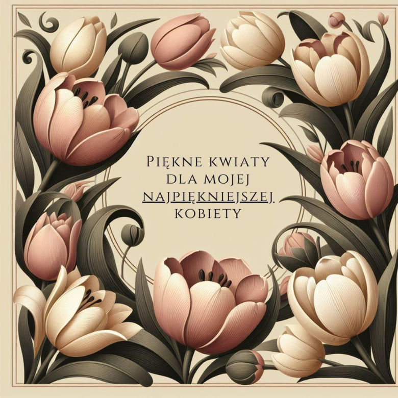 Piękne kartki i życzenia na Dzień Kobiet 2024