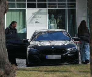 Michał Koterski z dziewczyną na spacerze