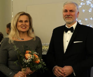 Barbara Nowacka na studniówce