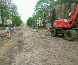 Przebudowa ulic na Turzynie - maj 2021