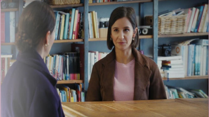 M jak miłość, odc. 1921. Agnes (Amanda Mincewicz), Joanna (Dominika Sakowicz)