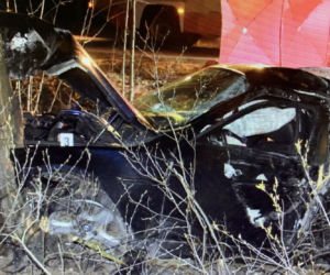 Półsieraków. W wypadku BMW zginęło dwóch pasażerów [GALERIA]