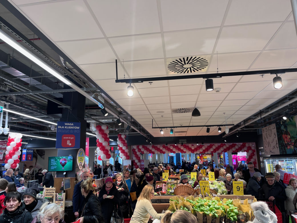 Otwarcie Carrefoura w galerii NoVa Park w Gorzowie