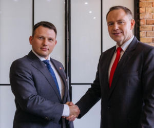 Mentzen spiskuje z Nawrockim? Lider Konfederacji z wizytą w Pałacu Prezydenckim