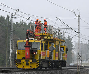 Nagłe zatrzymanie pociągu pod Puławami. Mamy zdjęcia!