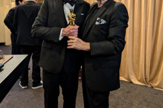 Dorota Zglobicka i Zbigniew Rybczyński na gali Oscarów 2026