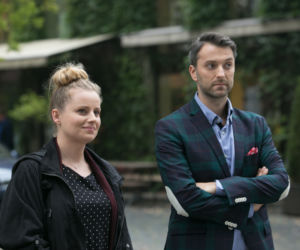 Singielka odcinek 35, Elka (Paulina Chruściel), Mikołaj (Filip Bobek)