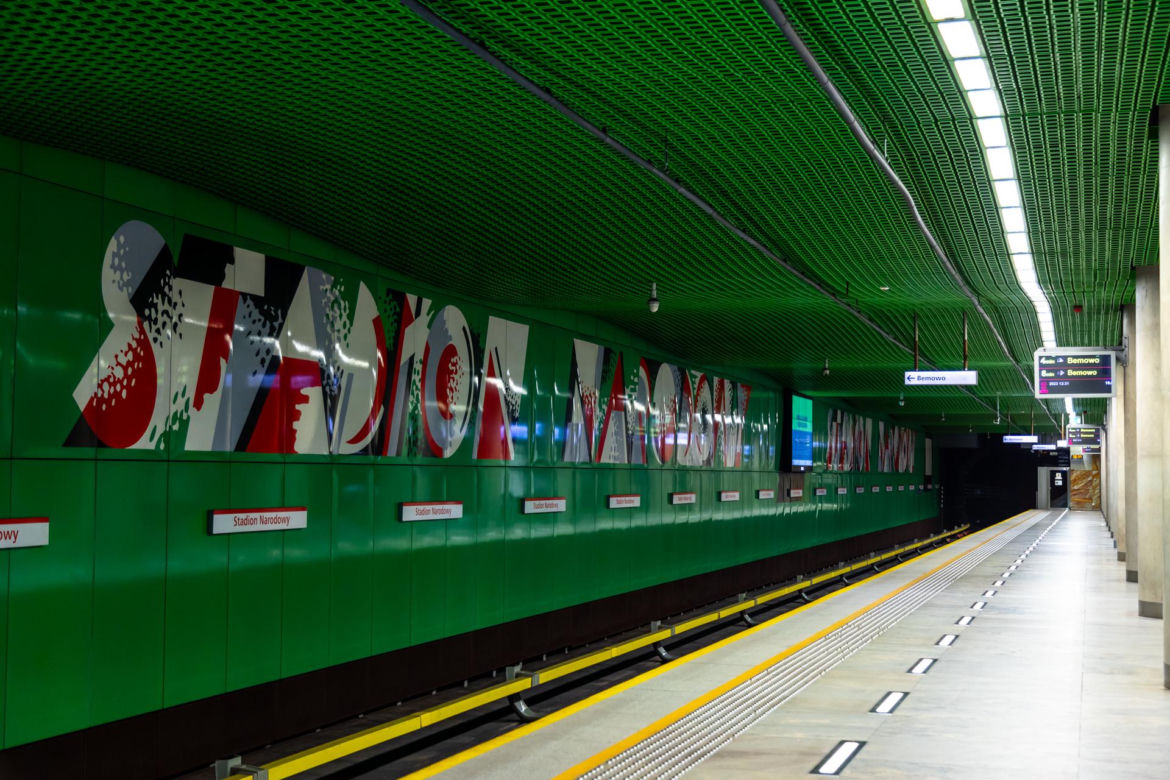 Stacja metra Stadion Narodowy, M2